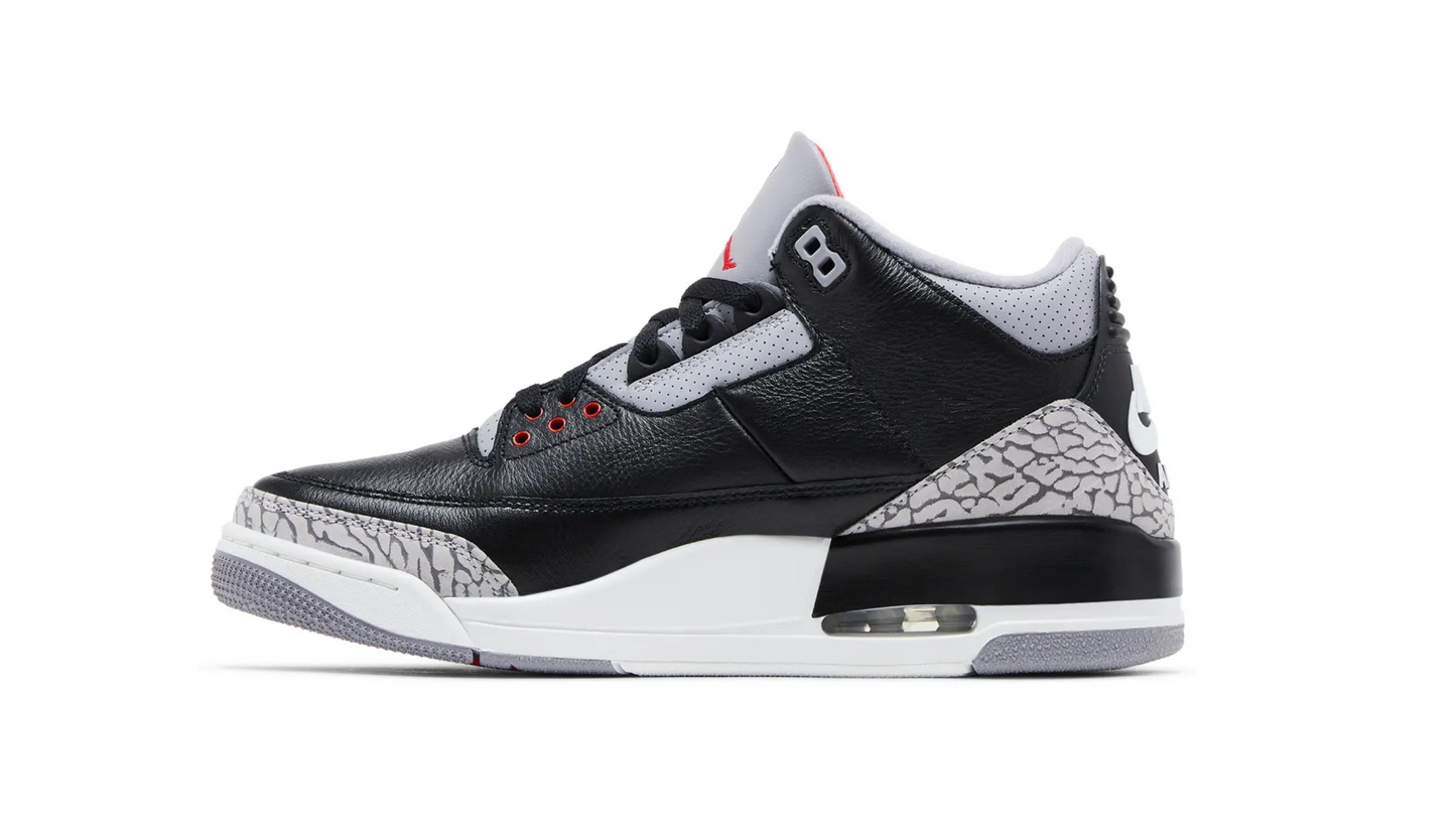 Air Jordan 3 Retro OG 'Black Cement' 2024