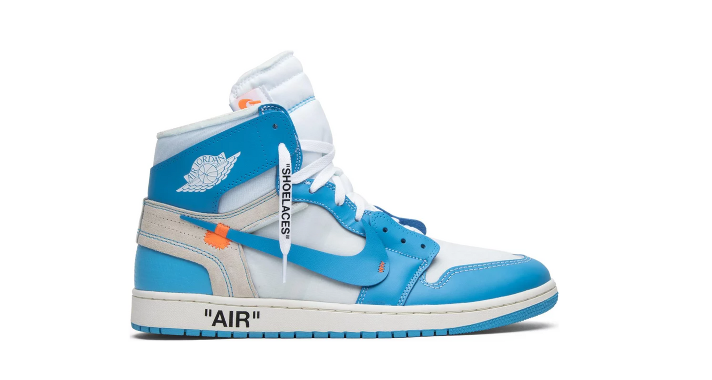 Unc Off White Jordan 1