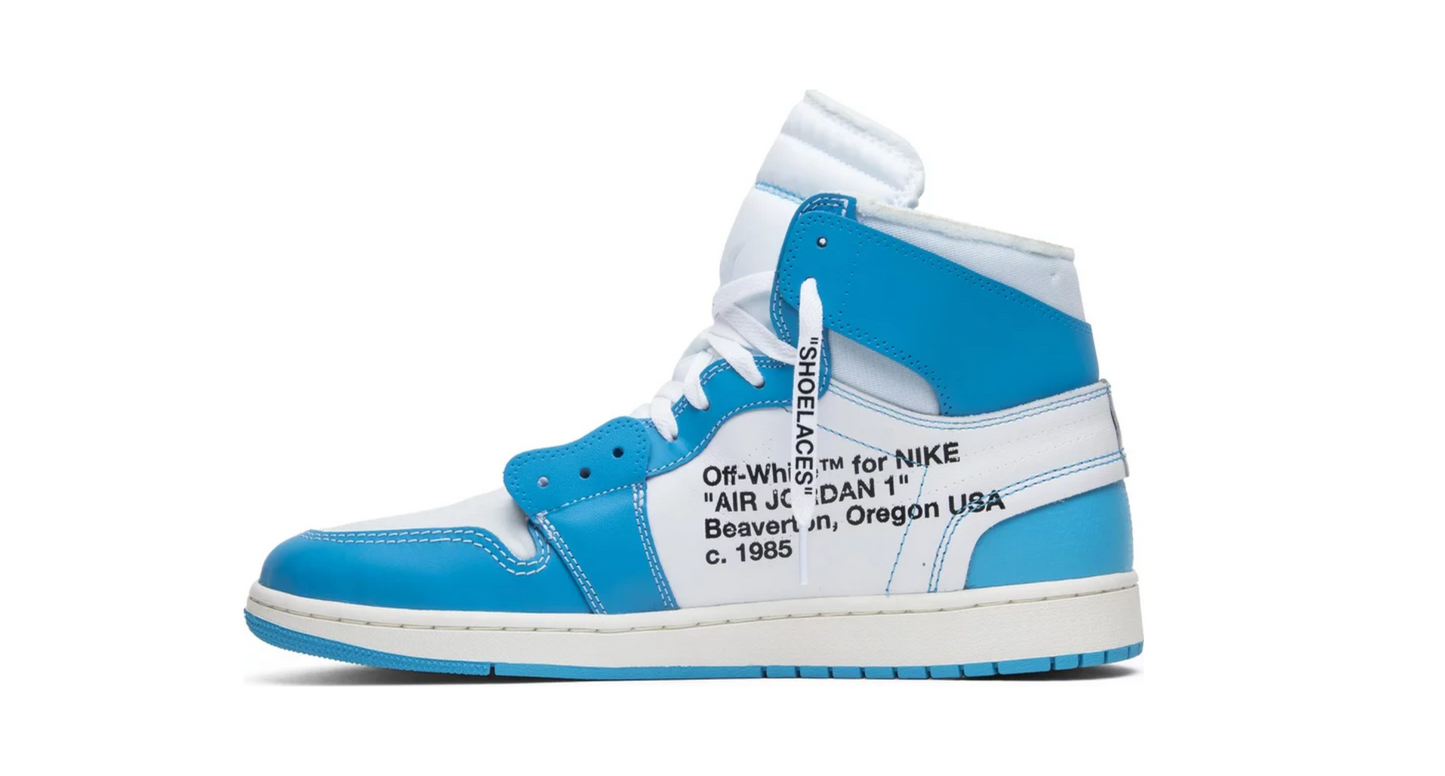 Unc Off White Jordan 1