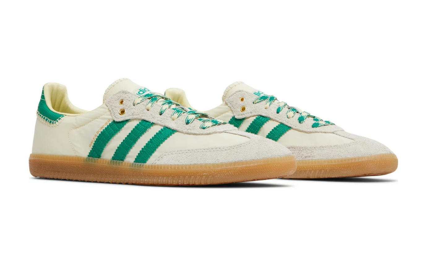 Wales Bonner x Samba 'Cream White Bold Green'