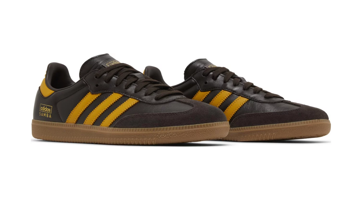 Samba OG 'Dark Brown Yellow'