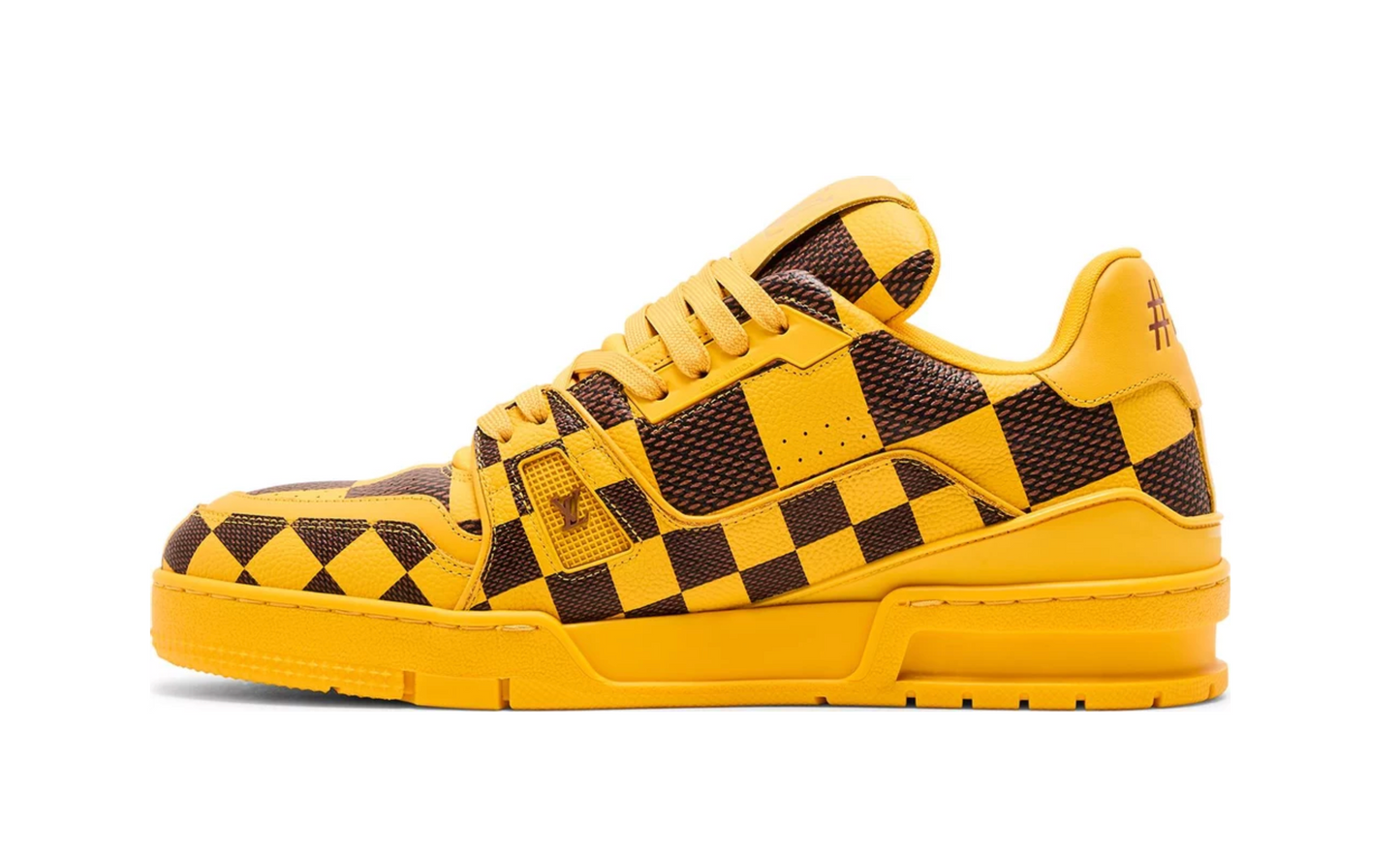 Trainer 'Damier Pop - Yellow'