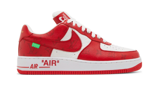 Lv x Air Force 1 Low 'White Comet Red'