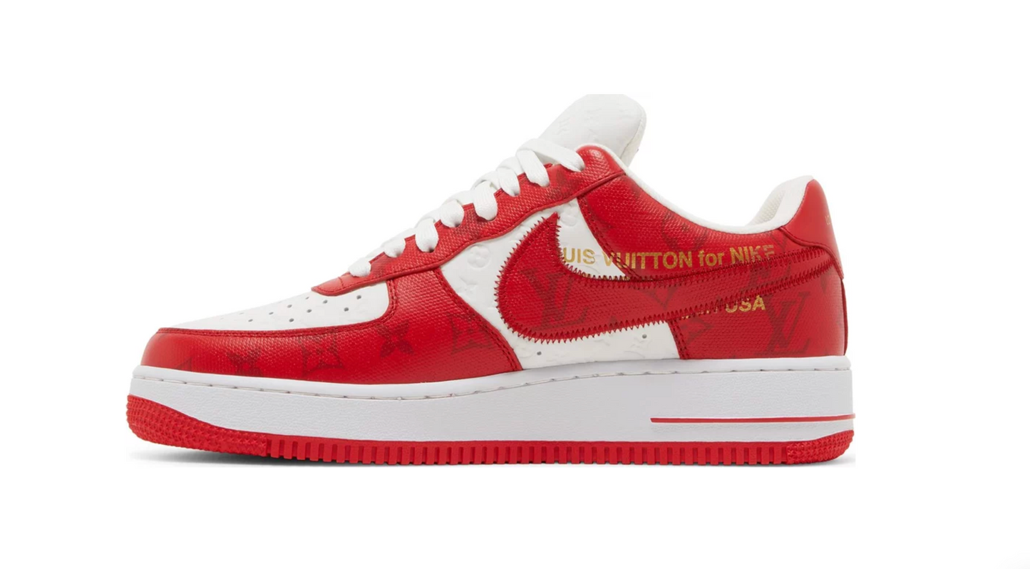 Lv x Air Force 1 Low 'White Comet Red'