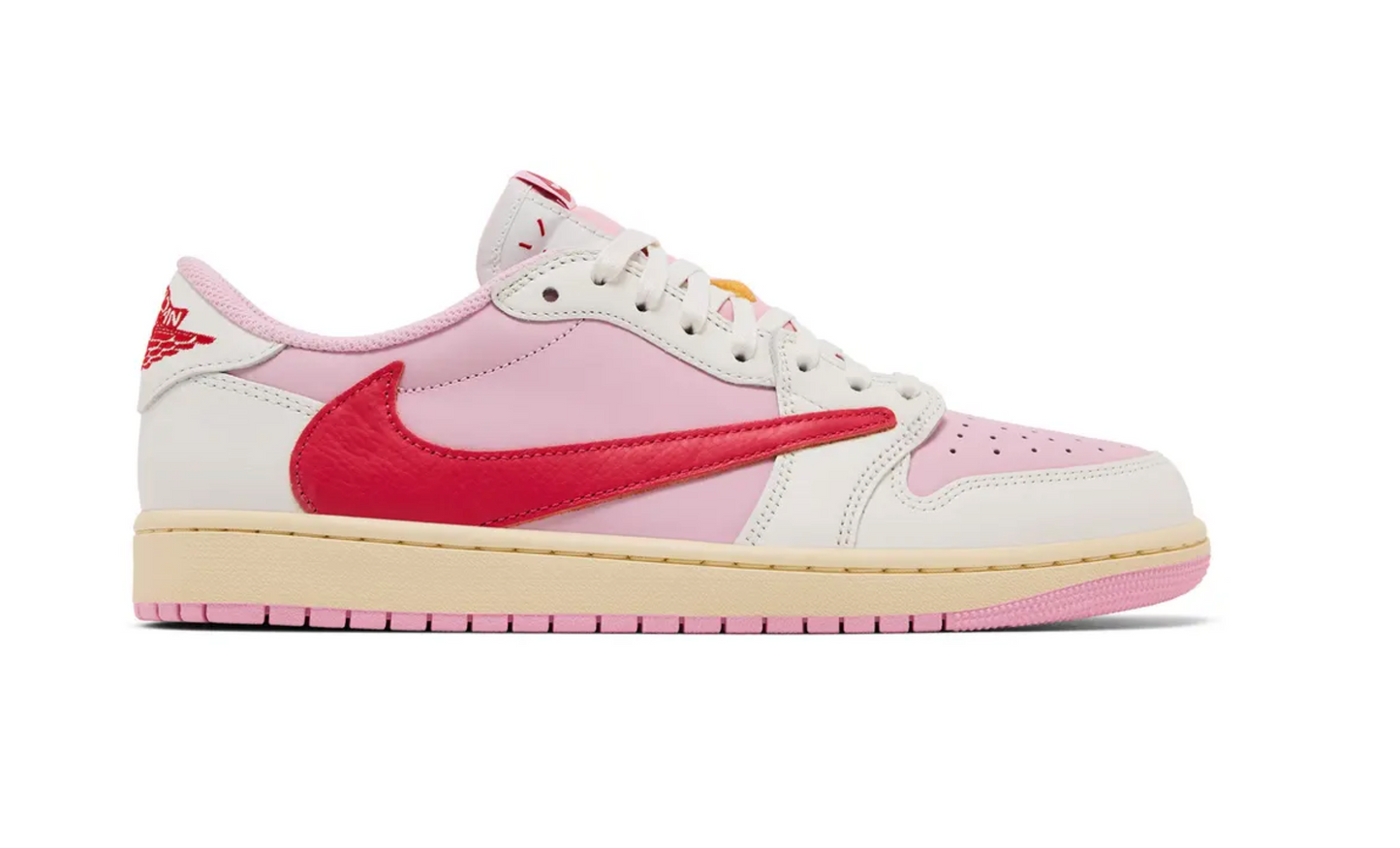 Travis Scott x Air Jordan 1 Retro Low OG 'Sail Tropical Pink'