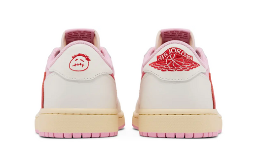 Travis Scott x Air Jordan 1 Retro Low OG 'Sail Tropical Pink'