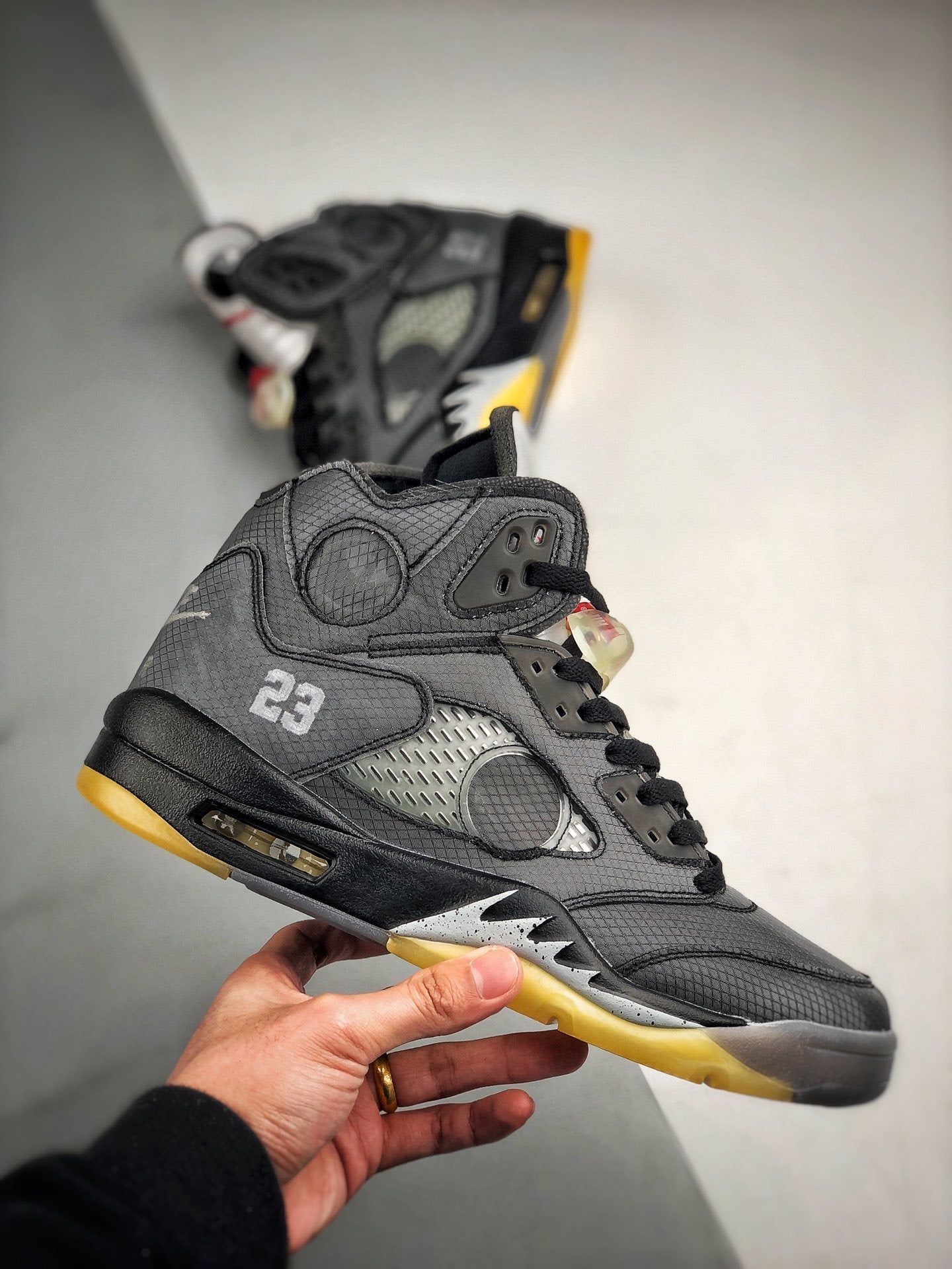 Air Jordan 5 x Off White - whatever on 