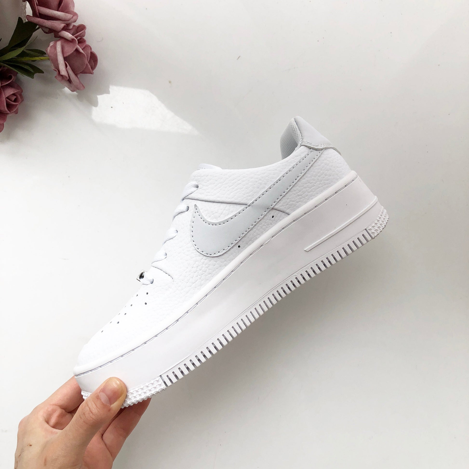 Air Force 1 SAGE LOW LX White - whatever on 