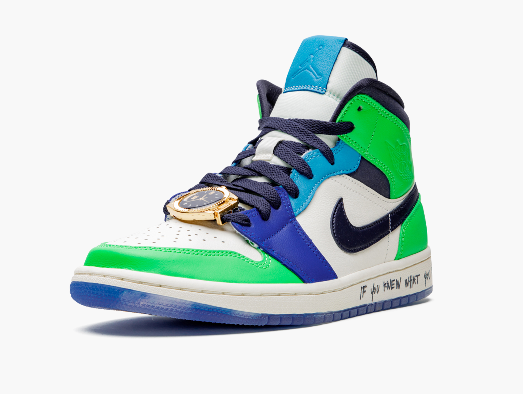 Air Jordan 1 Mid WMNS Melody Ehsani Fearless Monode zapas