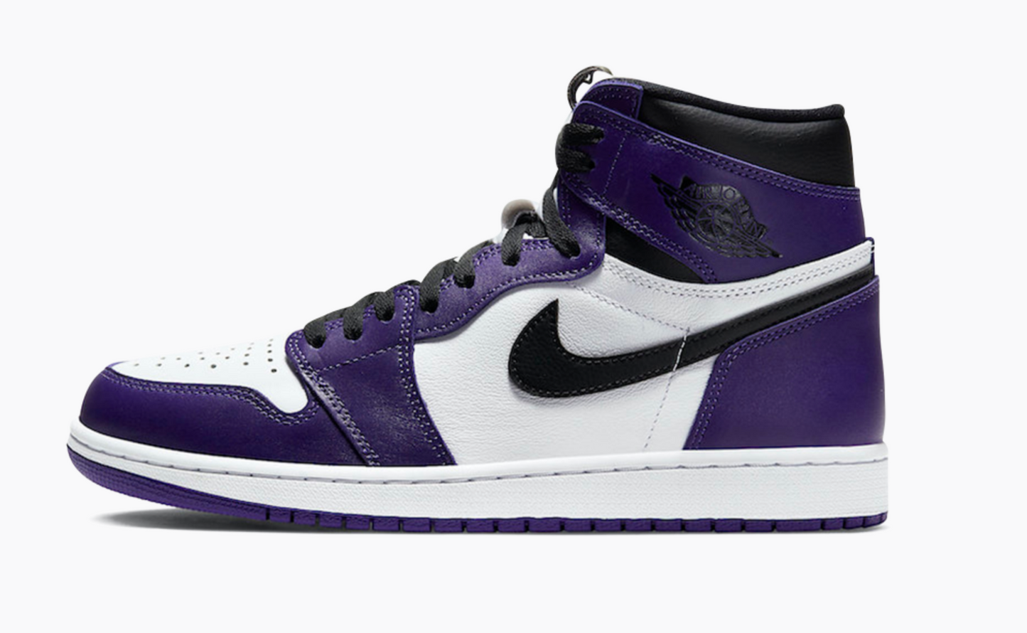 Air Jordan High Court Purple White