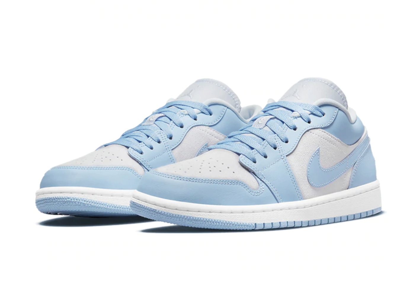 Dunk Low Beige White Light Blue