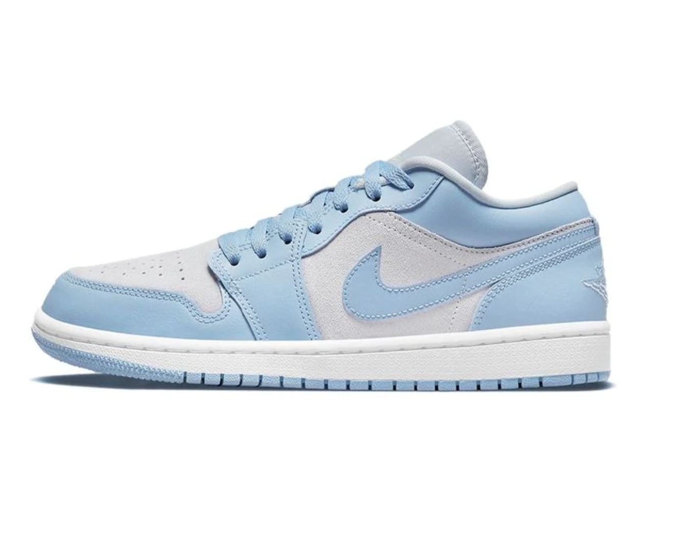 Dunk Low Beige White Light Blue