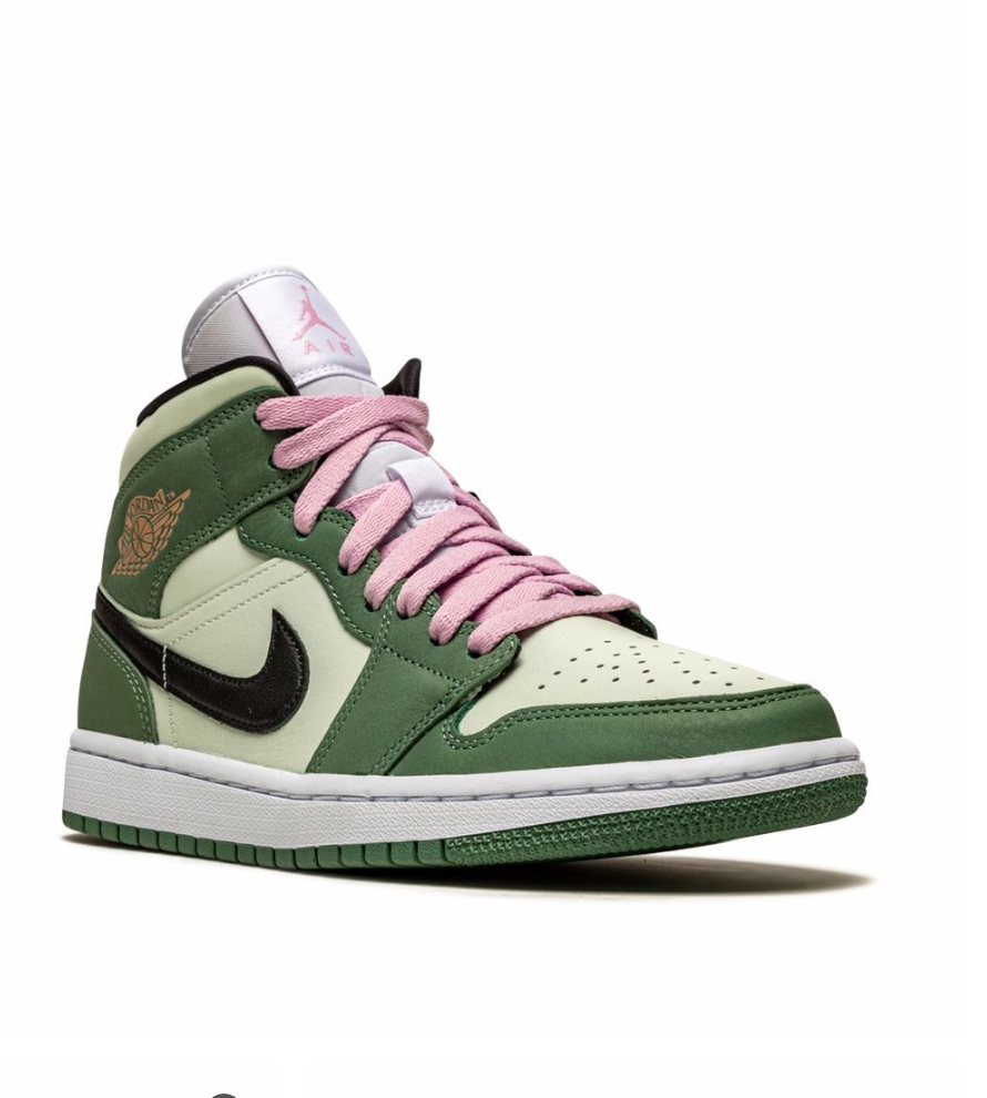 Air Jordan 1 Mid green