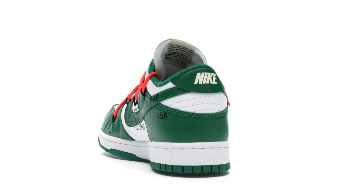 Dunk Low Off-White Pine Green