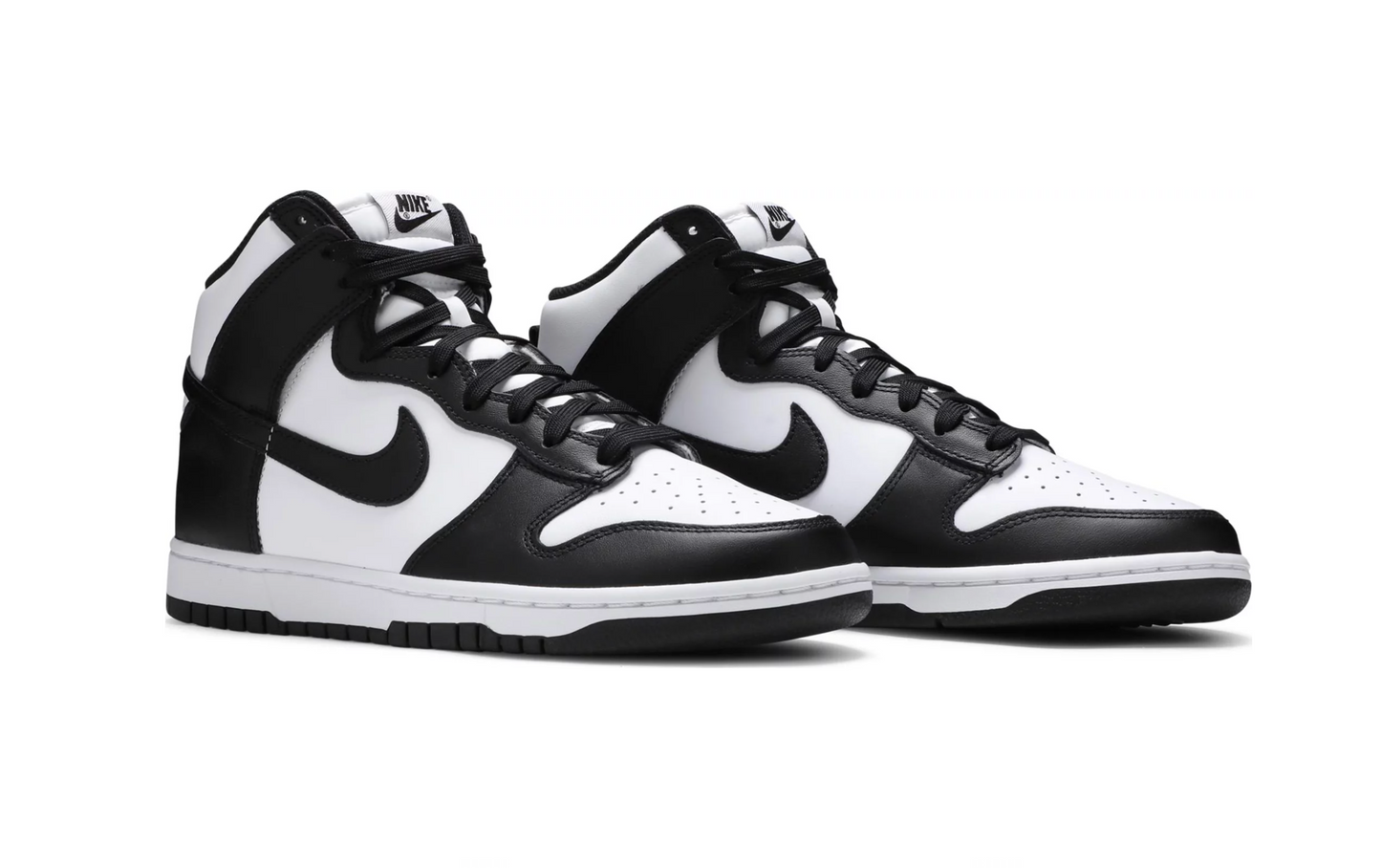 Dunk High 'Black White'