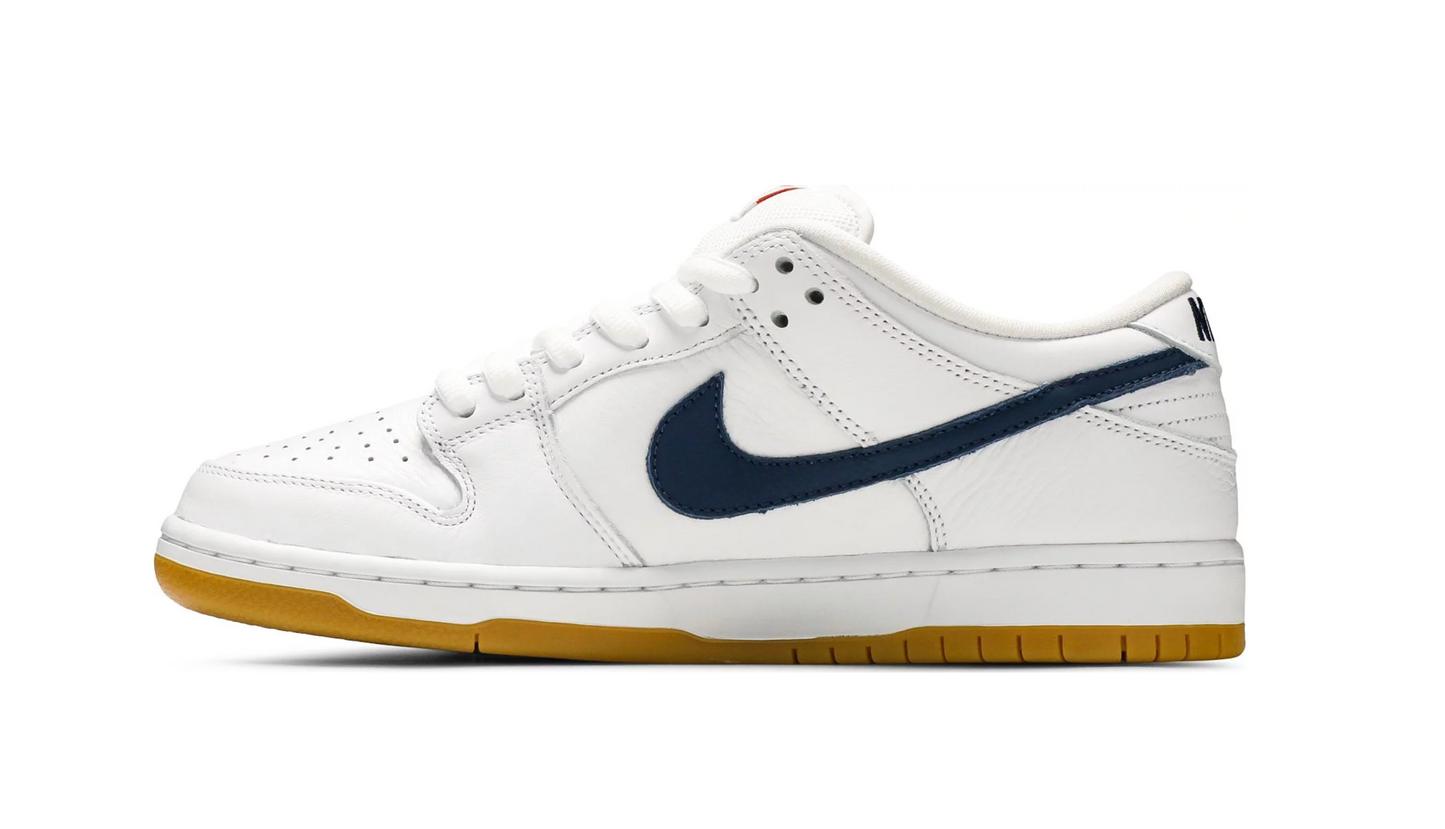 Dunk Low Pro ISO SB 'Orange Label - White Navy'