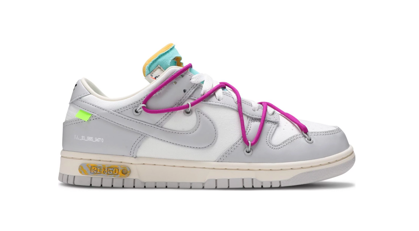 Dunk Low Off-White Lot 21