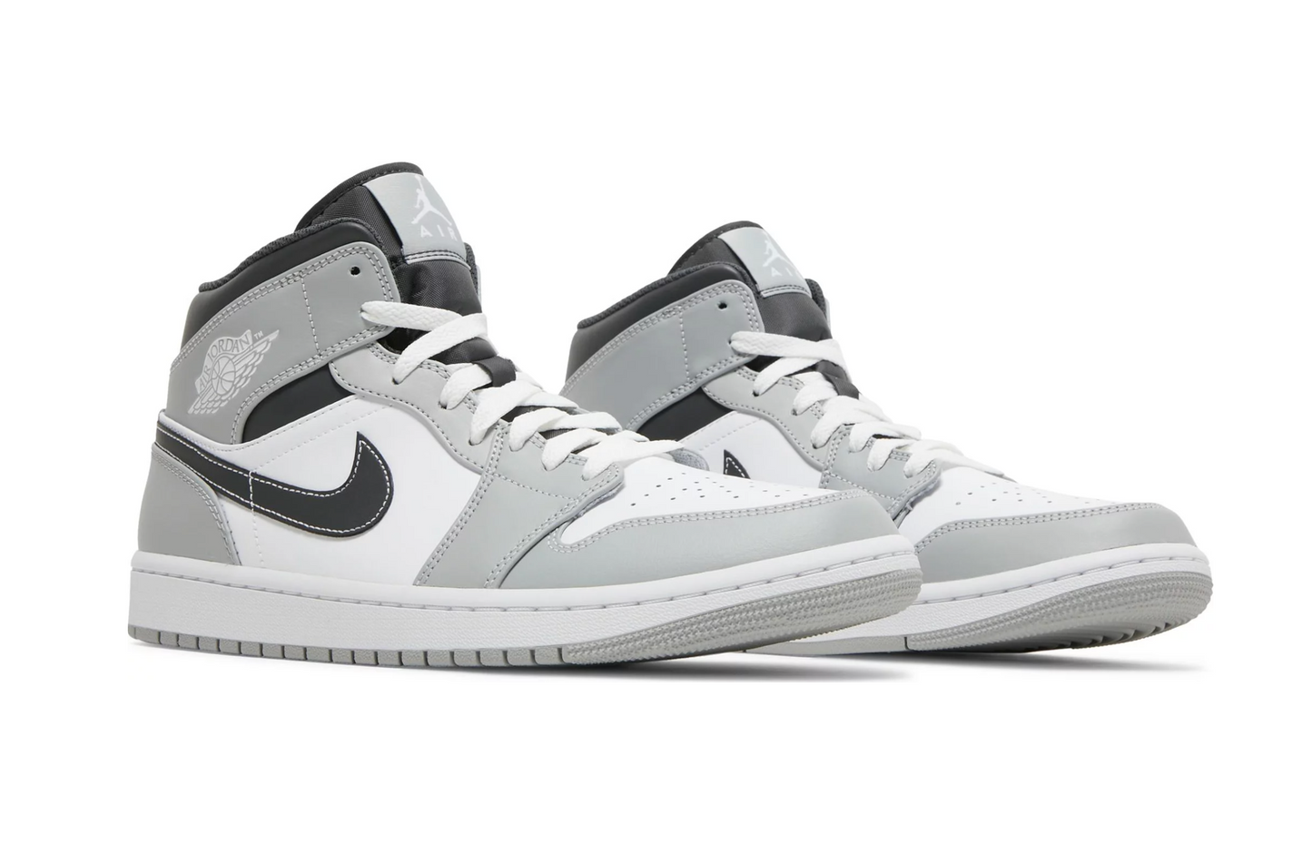 Air Jordan 1 Mid 'Light Smoke Grey'