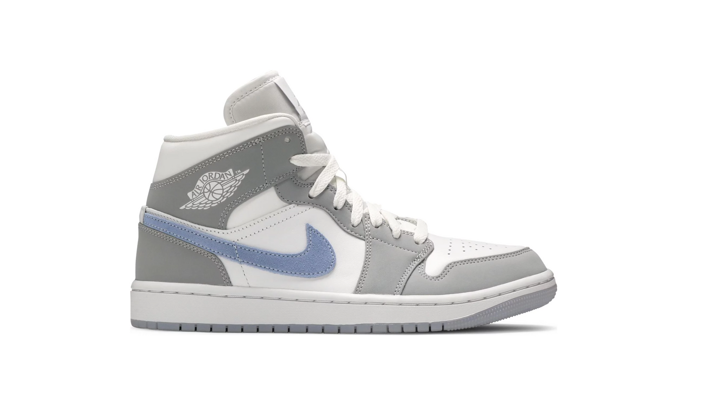 Air Jordan 1 Mid 'Wolf Grey Aluminum'