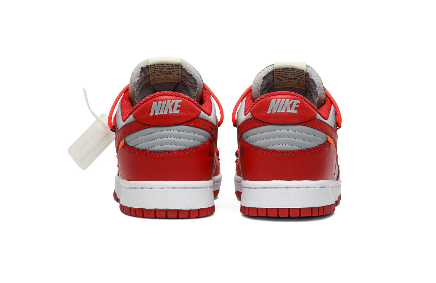 Off-White x Dunk Low 'University Red'