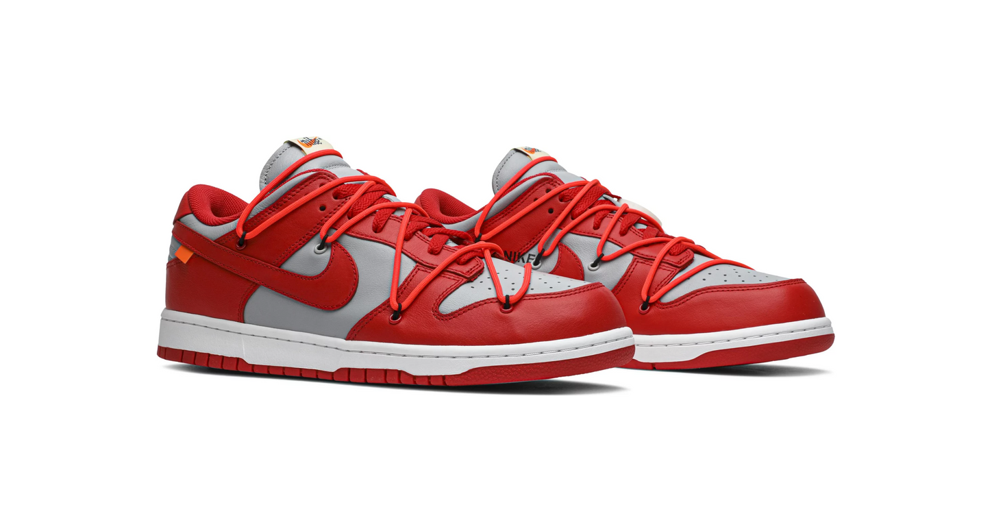 Off-White x Dunk Low 'University Red'