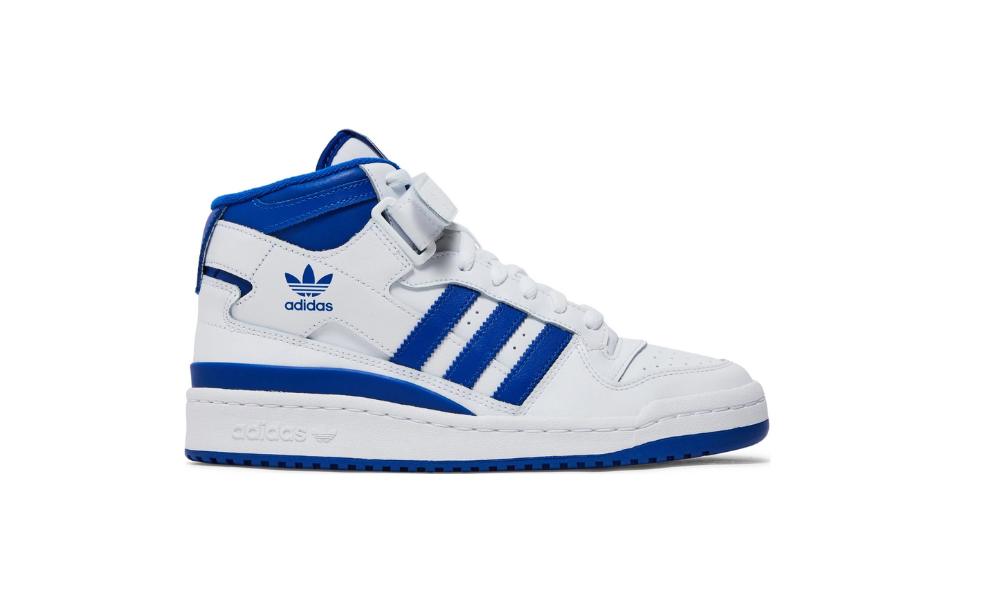 Forum Mid 'White Royal Blue'