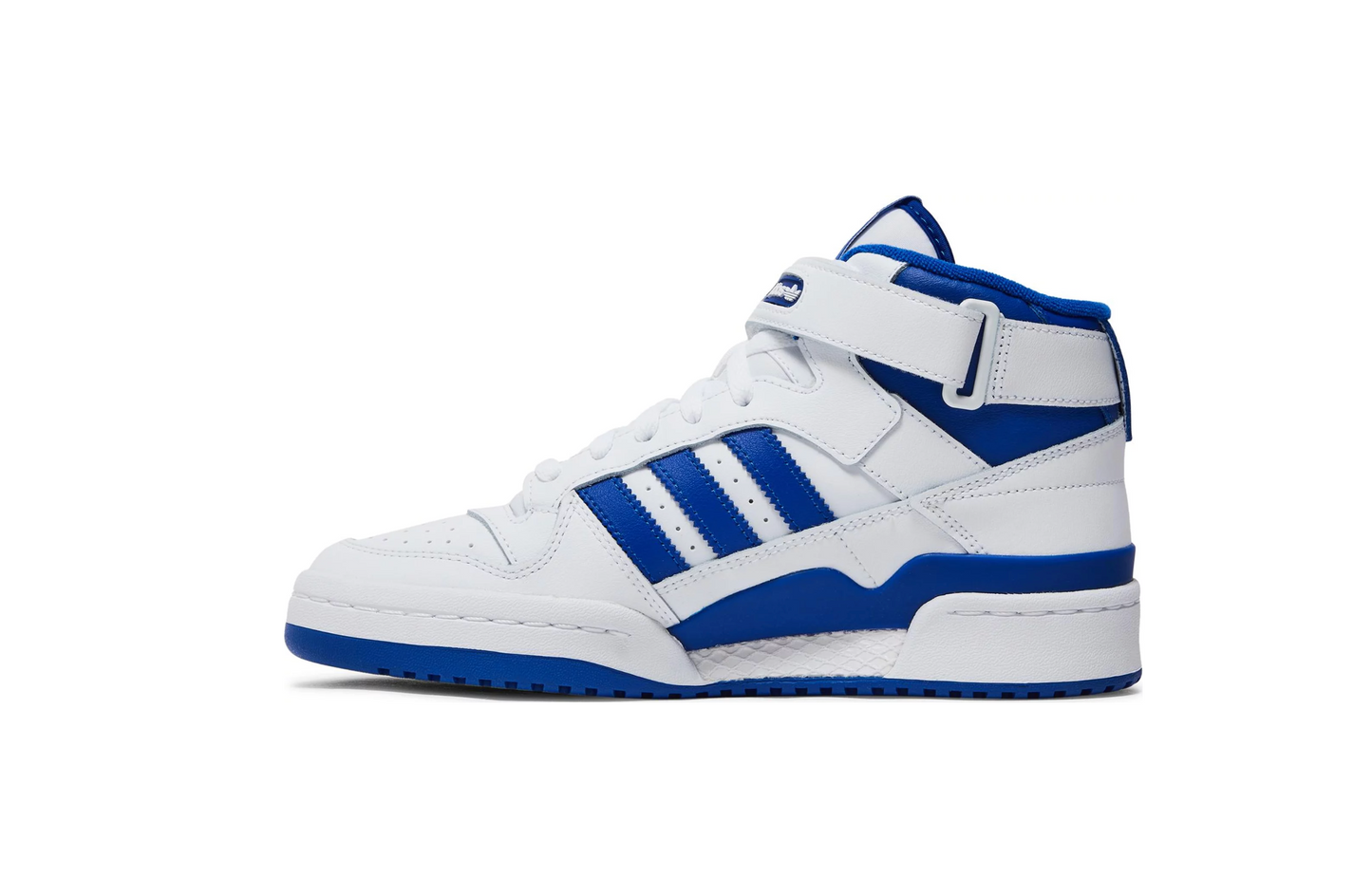 Forum Mid 'White Royal Blue'