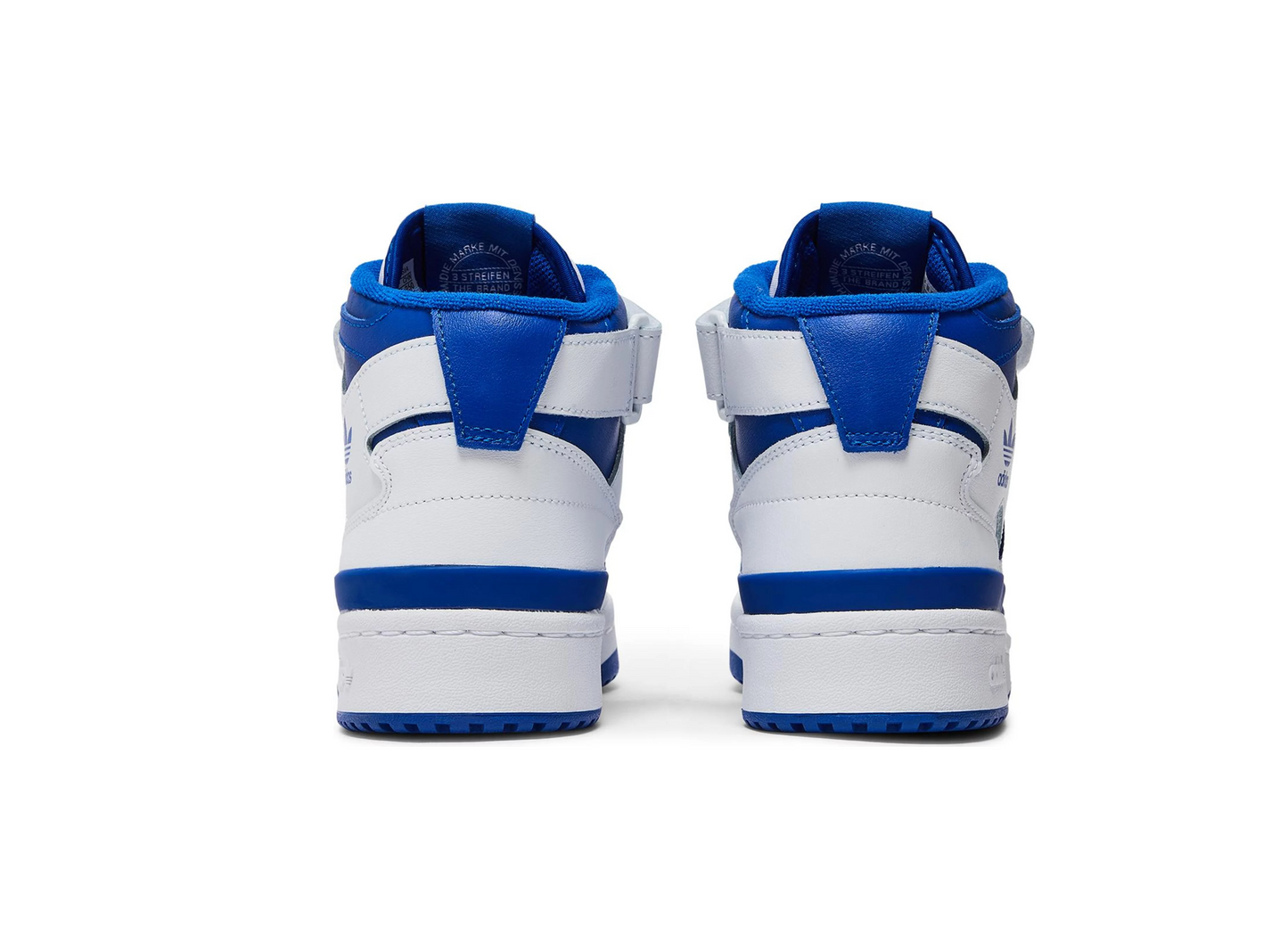 Forum Mid 'White Royal Blue'