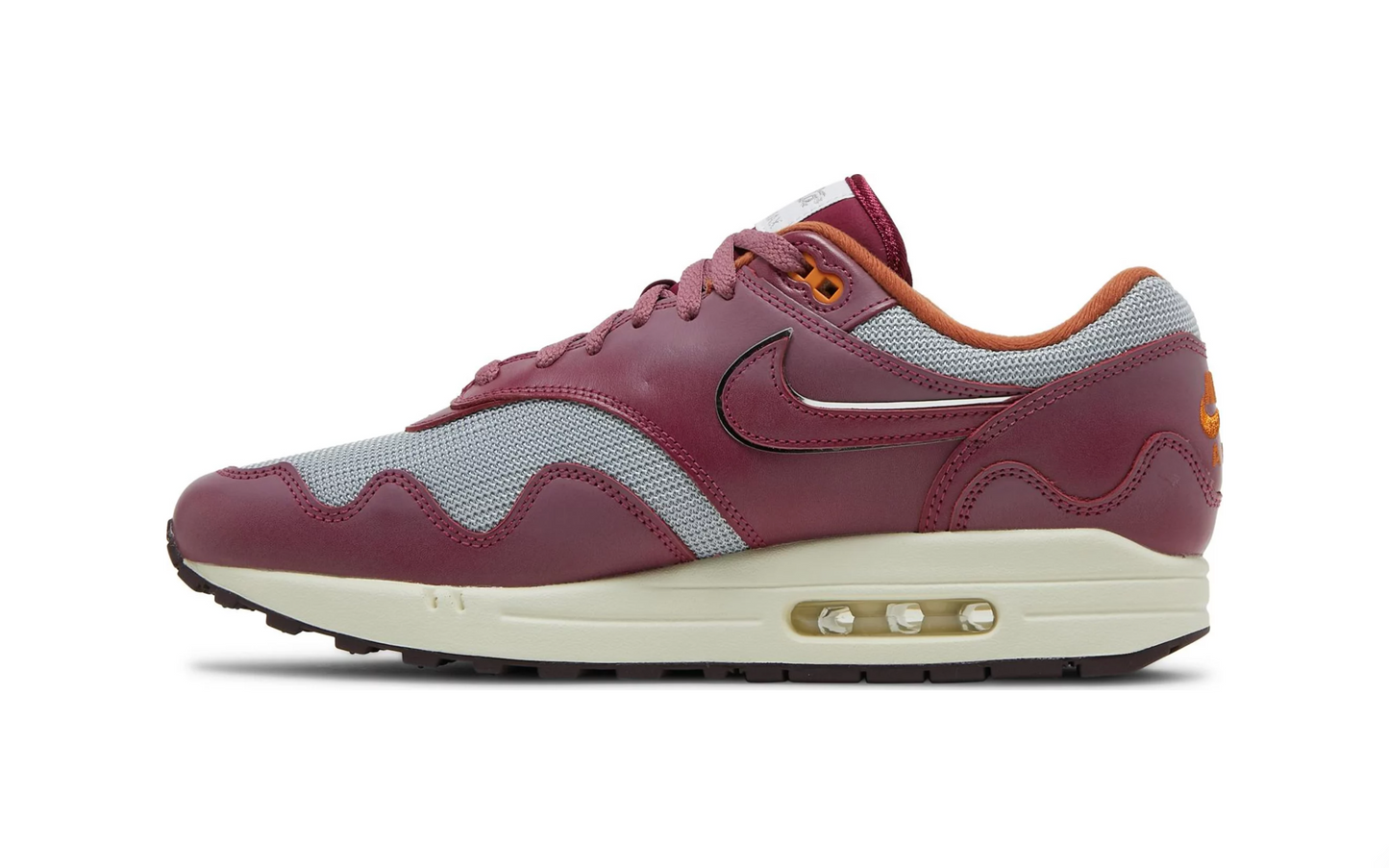 Patta x Air Max 1 'Rush Maroon'