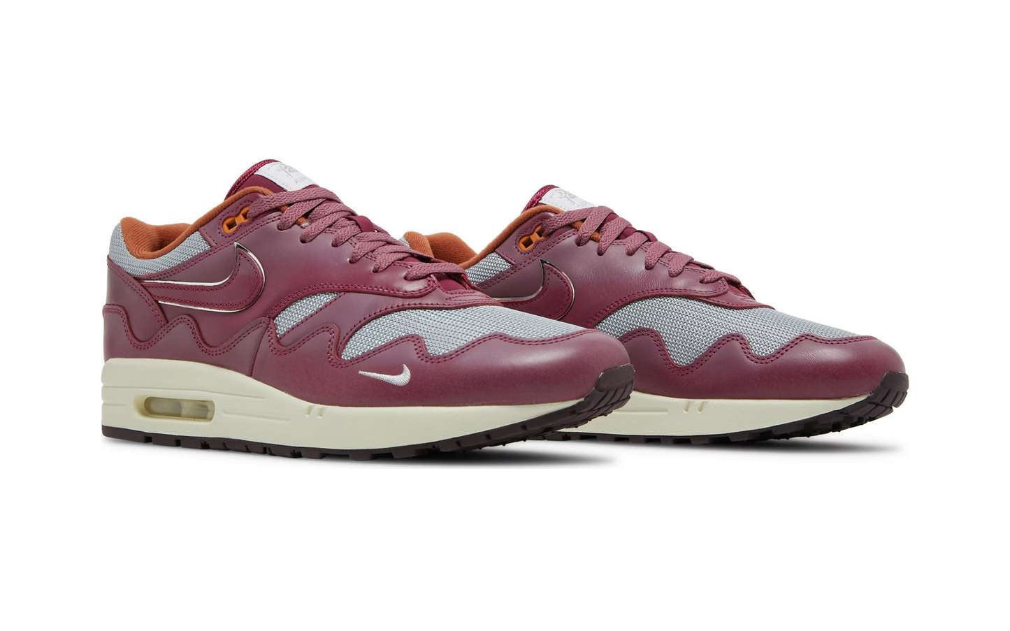 Patta x Air Max 1 'Rush Maroon'