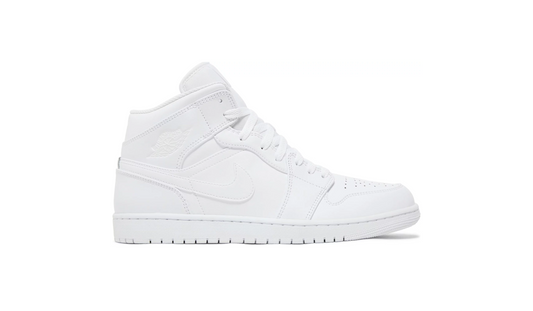 Air Jordan 1 Mid 'Triple White' 2022