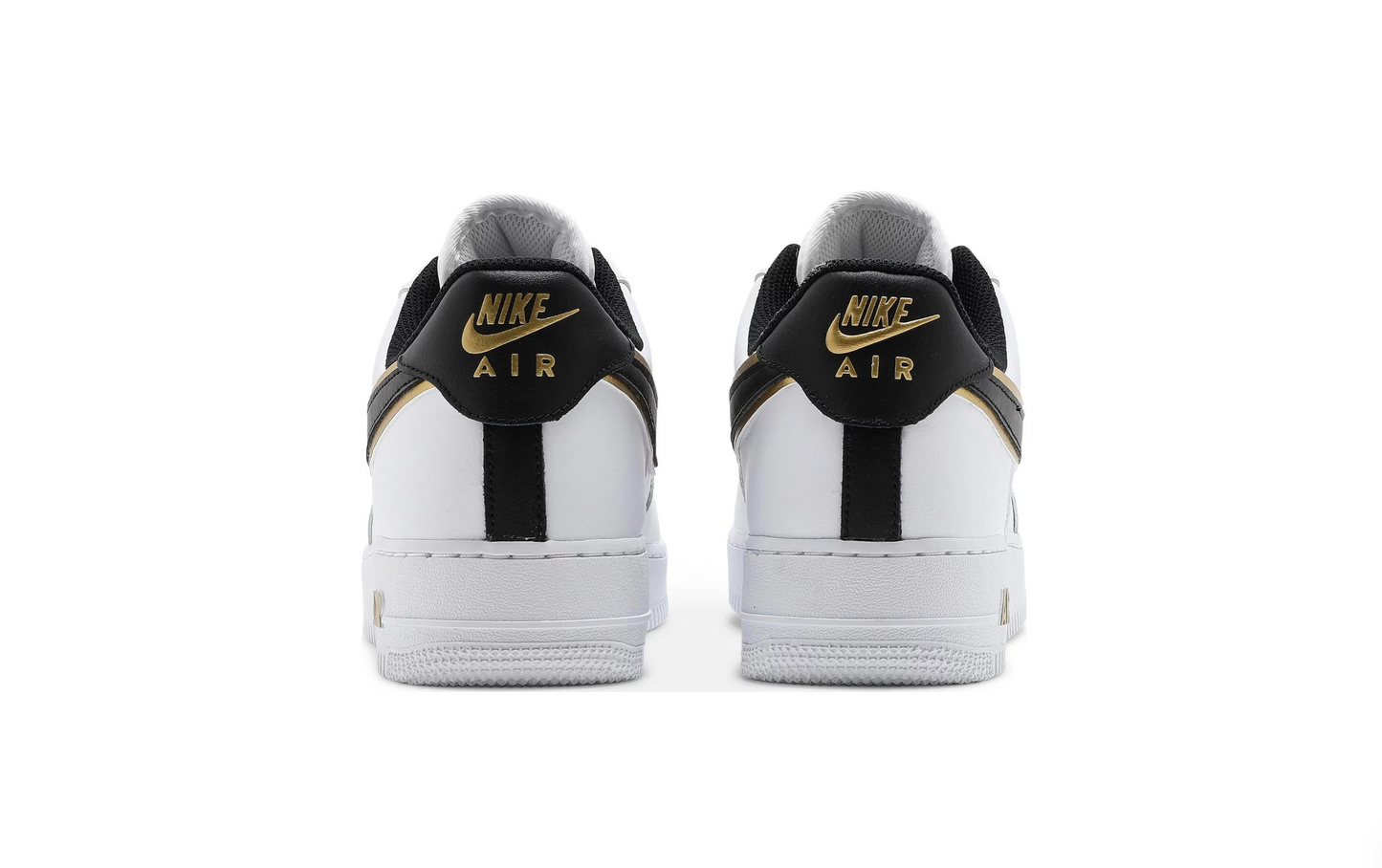 Air Force 1 '07 LV8 'Metallic Swoosh Pack - White Metallic Gold'