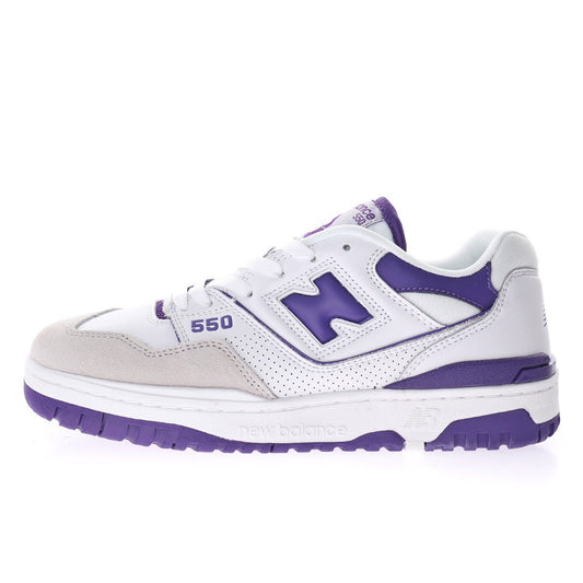 NB 550 WHITE PURPLE